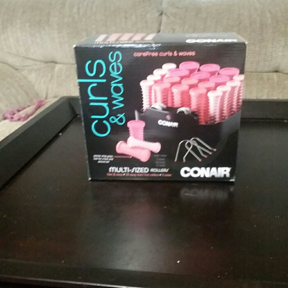 Conair electric hot roller set in box